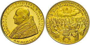 Medallions foreign after 1900 1962, Papal ... 