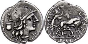 Coins Roman Republic Sextus Pompeius ... 