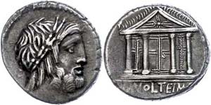 Münzen Römische Republik M. Volteius M. ... 