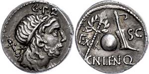 Münzen Römische Republik Cn. Cornelius ... 