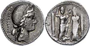 Münzen Römische Republik C. Egnatius ... 