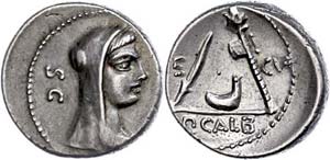 Münzen Römische Republik P. Silpicius ... 