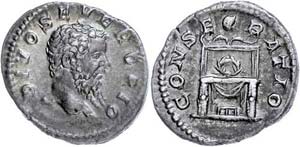 Coins Roman Imperial period Septimius ... 