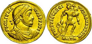 Coins Roman Imperial period Julianus II. ... 