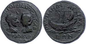 Coins from the Roman provinces Thrace, ... 