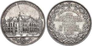 Bremen Silbermedaille (Gedenktaler), 1864, ... 