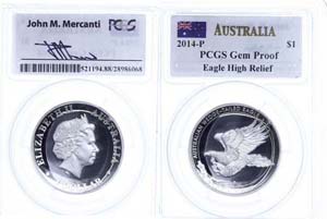 Australia Dollar, 2014, wedge Tailed eagle, ... 