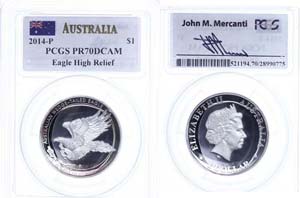 Australia Dollar, 2014, wedge Tailed eagle, ... 