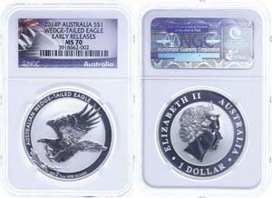 Australia Dollar, 2015, Wedged Tailed eagle, ... 