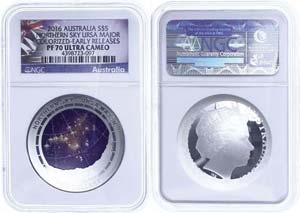 Australia 5 dollars, 2016, Northern Sky-Ursa ... 