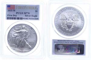 Coins USA Dollar, 2015, W, Silver eagle, in ... 