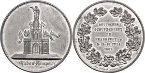 Medallions Germany before 1900 Frankfurt, ... 