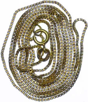 Gold and silver jewellery Chain Venetian ... 