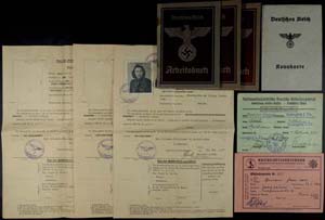 8x identification card and documents with 3x ... 