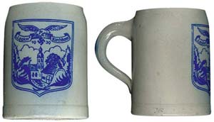 Air Force, beer mug legion Kirchham 1939, ... 
