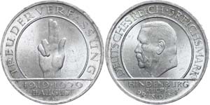 Coins Weimar Republic 3 Reichmark, 1929, A, ... 