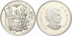 Canada 1 Dollar, 2013, 250 years end of the ... 