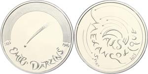 Latvia 5 Euro, 2015, Valse Melancolique, in ... 