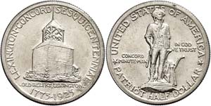 USA 1/2 Dollar, 1925, Lexington, KM 156, vz. ... 