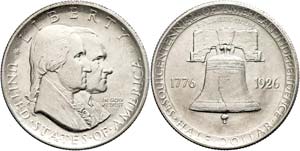 USA 1/2 Dollar, 1926, Independence, KM 160, ... 