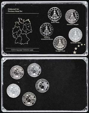 Medallions Germany after 1900 2015, Noble ... 