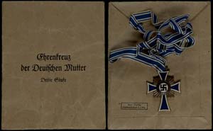 Third Reich Civil Decorations Cross of honor ... 