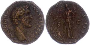 Münzen Römische Kaiserzeit  138-161, ... 