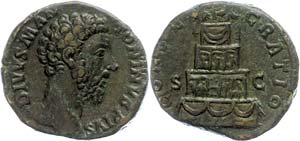 Münzen Römische Kaiserzeit  Marcus ... 