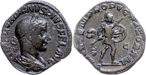 Coins Roman Imperial Period  Gordianus III., ... 