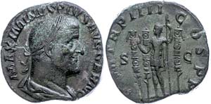Münzen Römische Kaiserzeit  Maximinus ... 