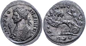 Münzen Römische Kaiserzeit  Probus, ... 