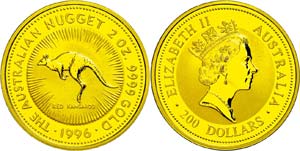 Australia  200 Dollars, Gold, 1996, ... 