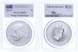 Australia  Dollar, 2014, wedge Tailed eagle, ... 