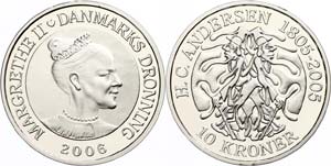 Dänemark  10 Kronen, 2006, Die Geschichte ... 
