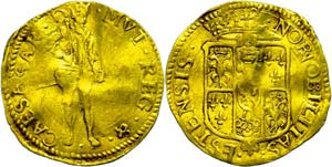 Italy  Modena, ducat (3, 35g), undated ... 
