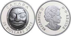 Canada  25 Dollars, 2013, grandmother moon ... 