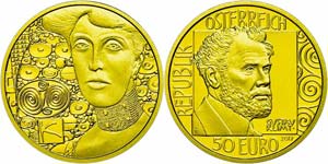 Austria  50 Euro, Gold, 2012, 150. birthday ... 