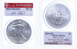 Coins USA  Dollar, 2014, Silver eagle, in ... 