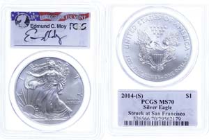 Coins USA  Dollar, 2014, Silver eagle, in ... 