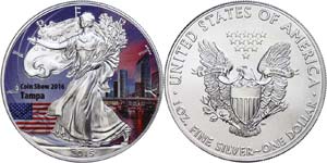 Coins USA  1 Dollar, 2015 (False stamp, must ... 