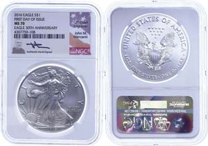 Coins USA  Dollar, 2016, Silver eagle, in ... 