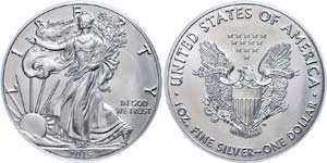 USA  Dollar, 2016, Silver Eagle, in Slab der ... 