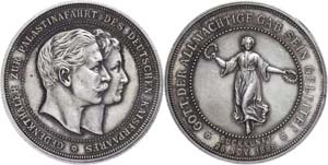 Medallions Germany before 1900  Silver medal ... 