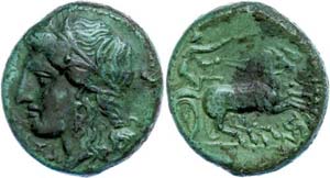 Sicily Syracuse, Æ (7, 48g), 287-279 BC, ... 