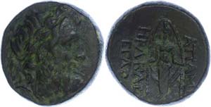 Phrygien Apameia, Æ (8,05g), ca. 100-50 v. ... 