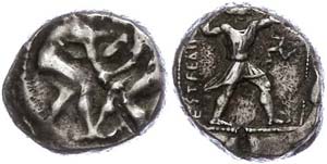 Pamphylien Aspendos, Stater (10,84g), ca. ... 