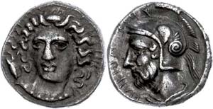 Kilikien Tarsos, Stater (10,58g), 380-375 v. ... 