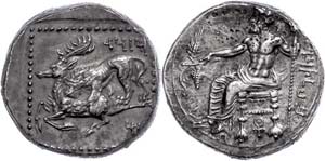 Cilicia Stater (10, 75g), 361-334 BC, ... 