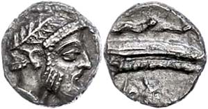 Phoenicia Aradus, 1 / 16 shekel (0, 80g), ... 