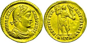 Coins Roman Imperial Period Valentinianus ... 